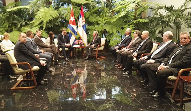 Вучић: Раул је жива легенда